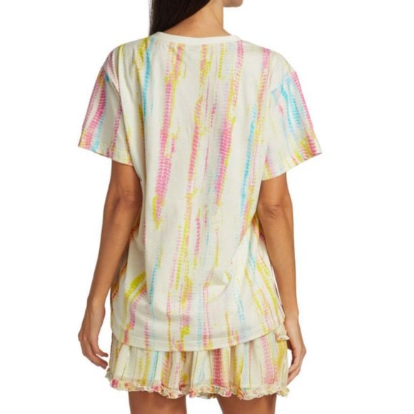 Hemant & Nandita Tie-Dye T-Shirt M Tee Cotton Short Sleeve Crewneck Handmade - Picture 2 of 13